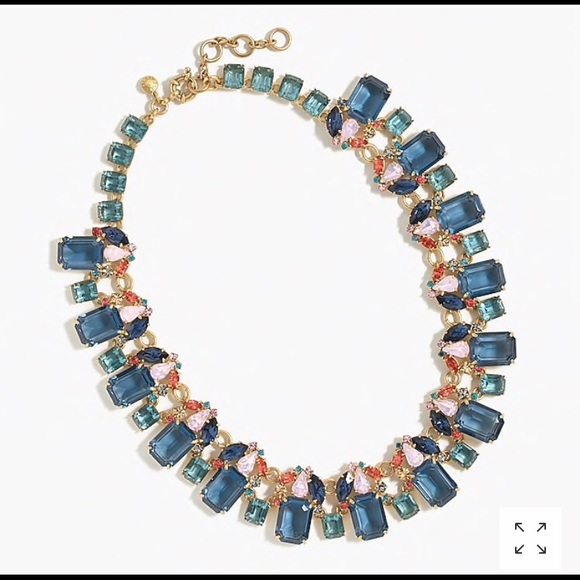 J. Crew Jewelry - J. Crew NWOT Glass Jewel Necklace